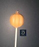 7070 Pumpkin Thanksgiving or Halloween Chocolate or Hard Candy Lollipop Mold